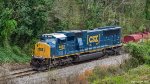 CSX 4540 looking nice after an overhaul at the Huntington Locomotive shop